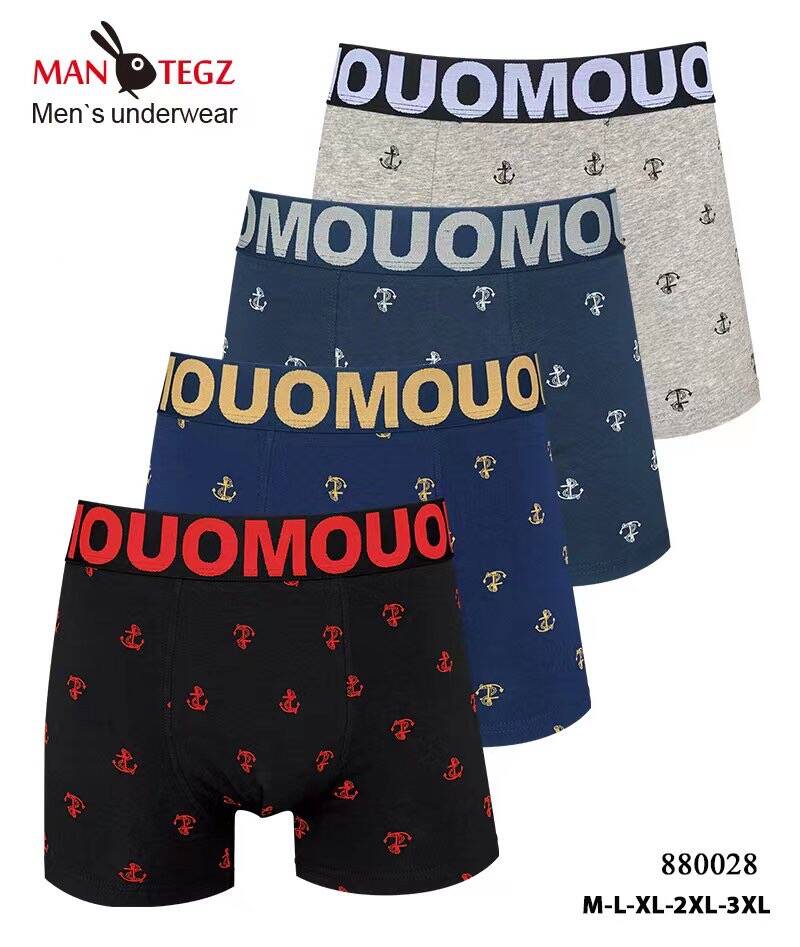 Bokserki męskie Roz M-3XL, Mix kolor Paczka 24 szt